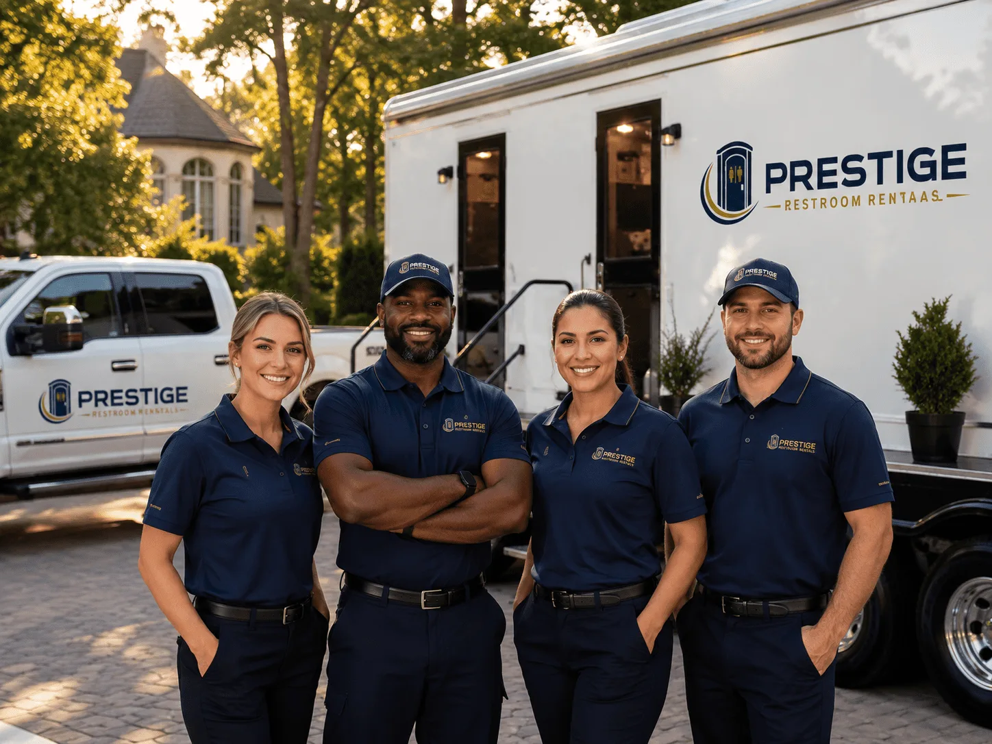 Trusted Luxury Portable Restrooms company in Scroggins, TX